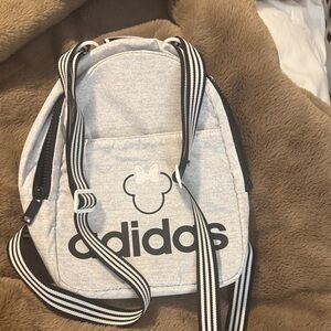 Adidas Disney Backpack with Black Striped Straps